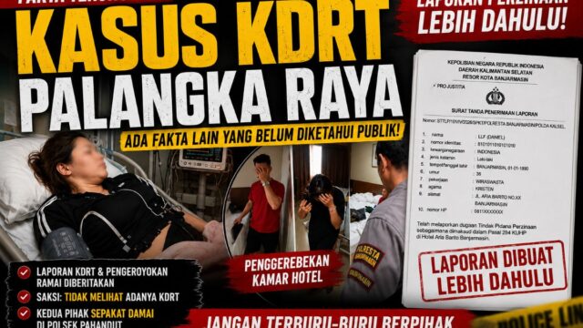 Viral Kasus KDRT di Palangka Raya, Fakta Lain Mulai Terungkap!