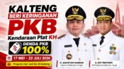 HUT Kalteng, Pemprov Beri Keringanan Pajak Kendaraan Berpelat KH