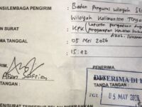 Setelah KLH, Bupati Sukamara Dilaporkan ke KPK