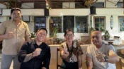 Dr. Tari Budayanti Usop bersama Suriansyah Halim menanggapi jawaban Panitia Pemilihan Rektor UPR