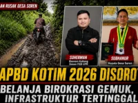 APBD Kotim Disorot, Belanja Birokrasi Gemuk Jalan Rusak Menganga