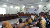Foto Fairid Naparin sedang memimpin rakor calon Kota Antikorupsi di Palangka Raya.
