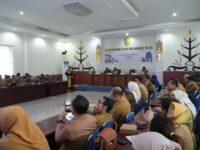 Foto Fairid Naparin sedang memimpin rakor calon Kota Antikorupsi di Palangka Raya.