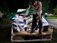 Foto barang bukti pupuk bersubsidi yang diamankan Polsek Jaya Karya Polres Kotawaringin Timur.