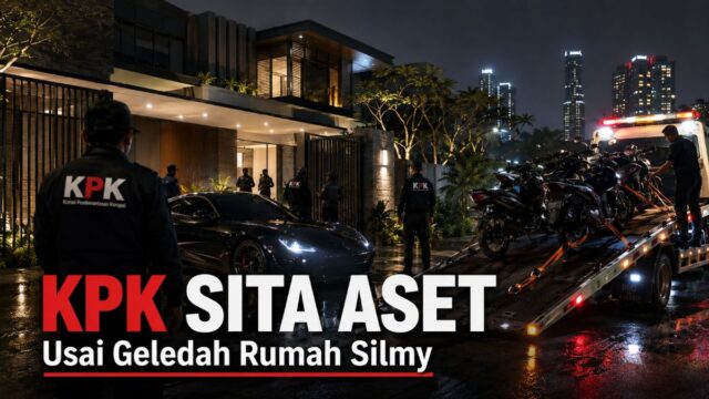 Foto ilustrasi KPK sita mobil mewah dari rumah eks Wamen Imipas Silmy Karim.