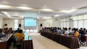 Foto suasana rapat penetapan harga TBS kelapa sawit Kalteng periode I Juni 2026.