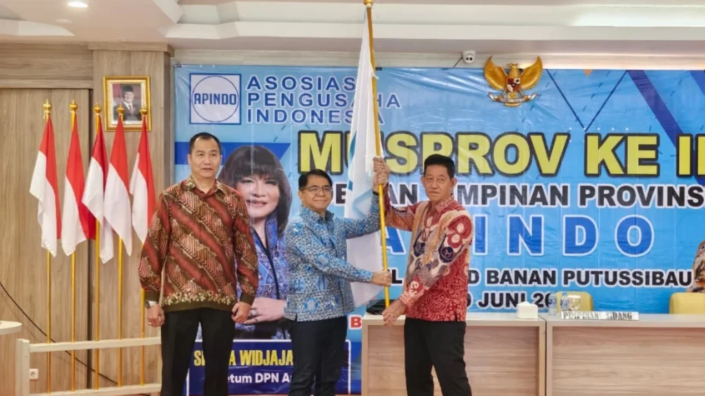 Edi Suhita Nahkodai APINDO Kalbar Periode 2026–2031