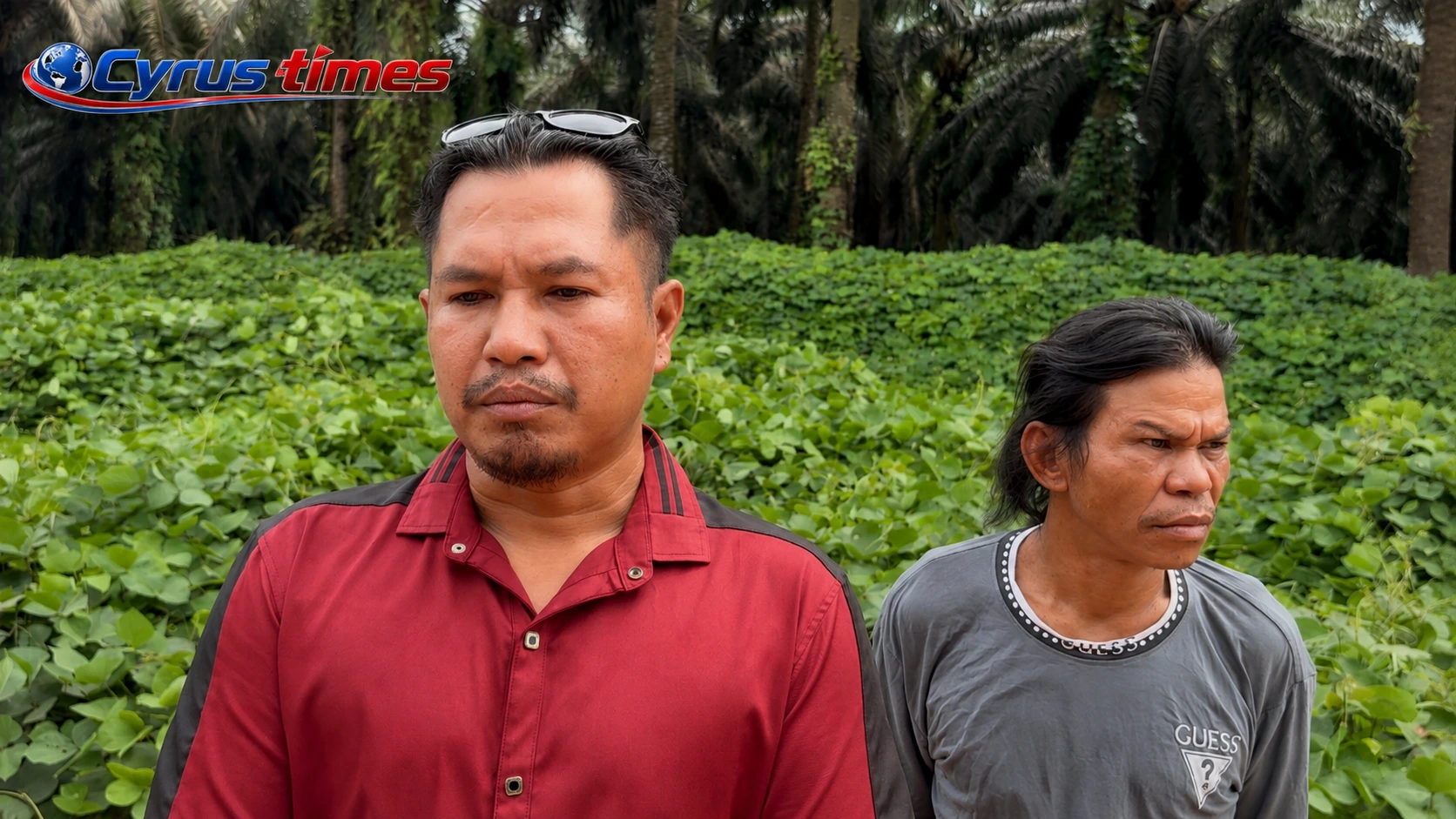 Panji Irawan (40), warga Desa Rantau Pulut, Kecamatan Seruyan Tengah memberikan keterangan terkait PT BJAP dan Satgas PKH