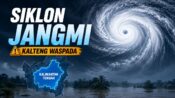 Siklon Jangmi, Kalteng Waspadai Hujan dan Banjir Lokal