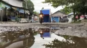 Jalan Pasar Kahayan Rusak Bertahun-tahun