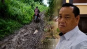 Kondisi salah satu ruas jalan rusak di Kabupaten Kotawaringin Timur yang dikeluhkan warga karena menghambat aktivitas ekonomi, pendidikan, dan layanan kesehatan.