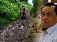 Kondisi salah satu ruas jalan rusak di Kabupaten Kotawaringin Timur yang dikeluhkan warga karena menghambat aktivitas ekonomi, pendidikan, dan layanan kesehatan.