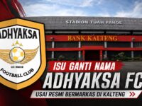Adhyaksa FC resmi menjadikan Kalteng sebagai kandang baru hingga Isu pergantian nama klub ikut mencuat.