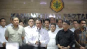 Foto instruksi Mentan agar polisi mengusut Pabrik Sawit yang menahan kenaikan harga TBS.