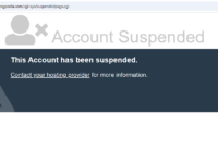 Situs Kaltengpedia Tidak Bisa Diakses, Muncul Pesan Account Suspended