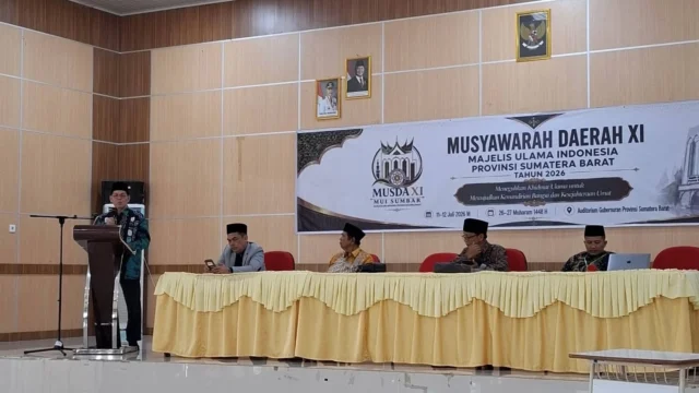 Musda XI MUI Sumbar yang diwarnai walkout perwakilan NU dan PERTI.