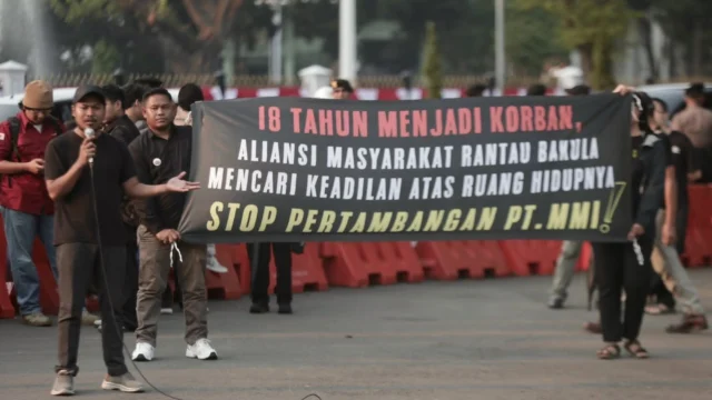 18 Tahun Dikepung Tambang PT MMI, Warga Rantau Bakula Kalsel Mengadu ke Jakarta