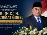Rachmat Gobel Anggota DPR RI Fraksi NasDem Dapil Gorontalo wafat di Jakarta.