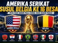 Amerika Serikat lolos ke 16 besar Piala Dunia 2026