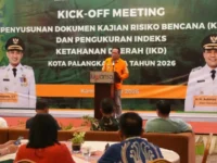 Palangka Raya Susun Kajian Risiko Bencana