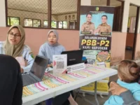 Bapenda Kota Palangka Raya menghadirkan layanan keliling Ngaliling Lewu untuk memudahkan warga membayar dan mengurus PBB-P2.