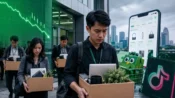 Ilustrasi PHK karyawan Tokopedia usai integrasi bisnis TikTok Shop dan Tokopedia.