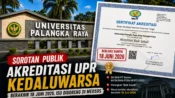 Akreditasi UPR Kedaluwarsa Jadi Sorotan Publik
