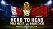Head to Head Prancis vs Maroko, Les Bleus Belum Pernah Kalah