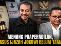 Roy Suryo Menang Praperadilan, Kasus Ijazah Jokowi Belum Tamat