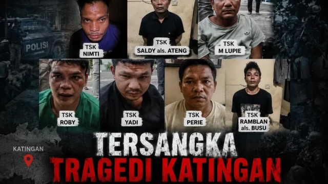 Ilustrasi aparat kepolisian menangkap tersangka kasus penyerangan anggota Polres Katingan dalam pengembangan tragedi Katingan.
