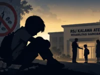 Ilustrasi pasien rehabilitasi narkoba dari kalangan anak SD di Kalimantan Tengah.