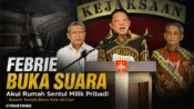 Jampidsus Kejaksaan Agung Febrie Adriansyah memberikan keterangan pers terkait rumah di Sentul yang digeledah Polri dan membantah keterkaitan dengan bisnis Kafe de’Clan.