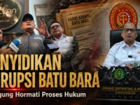 Kolase Kapuspenkum Kejagung Anang Supriatna dan Kepala Kortastipidkor Polri Irjen Pol Totok Suharyanto terkait penyidikan kasus dugaan korupsi batu bara.