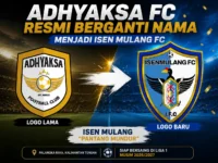 Logo dan identitas baru Isen Mulang FC, klub Liga 1 yang akan bermarkas di Palangka Raya, Kalimantan Tengah