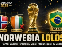 Norwegia Singkirkan Pantai Gading, Brasil Menunggu di 16 Besar Piala Dunia 2026