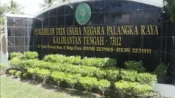 Kantor PTUN Palangka Raya yang menjadi lokasi pendaftaran gugatan terkait Pilrek UPR 2026–2030.