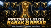 Prediksi negara lolos babak 8 besar Piala Dunia 2026.
