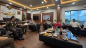 Sinergi Kapolda Kalteng sedang bersilaturahmi dengan Kajati Kalteng.
