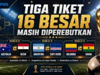 Jadwal sisa babak 32 besar Piala Dunia 2026 menuju 16 besar.