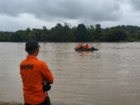 Dua Polisi Hilang di Sungai Katingan Belum Ditemukan