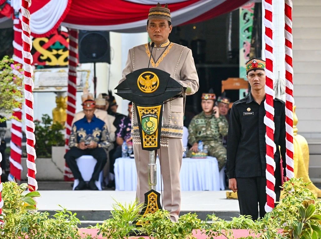 Bacakan Amanat Gubernur, Zaini Ingatkan Ancaman Karhutla di Kalteng