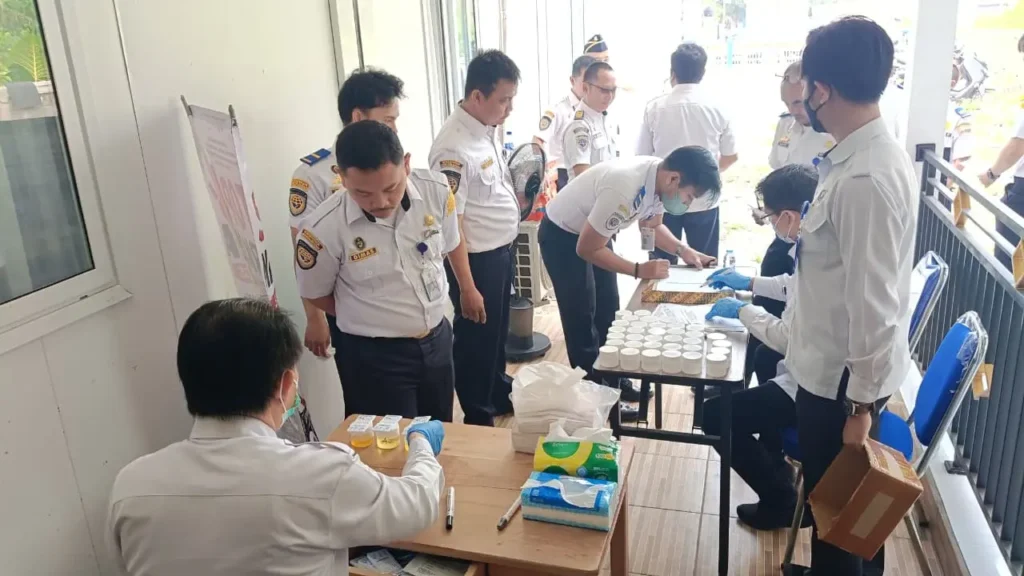 Tes Urine 42 Pegawai KSOP Rangga Ilung, BNN Kalteng Ungkap Hasilnya