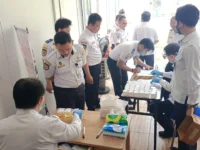 BNN Kalteng tes urine 42 pegawai KSOP Rangga Ilung Palangka Raya