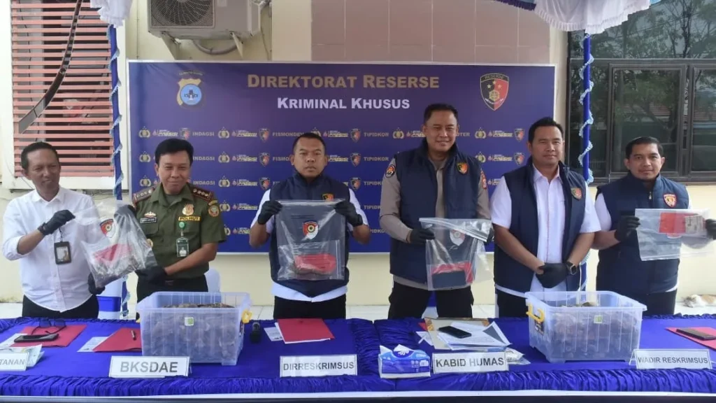 64 Kg Sisik Trenggiling Disita di Banjarmasin, Diduga Setara 320 Ekor