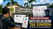 Data kelulusan alumni UPR periode Juni 2026 disorot karena diduga tidak sinkron di PDDikti dan Tracer Study