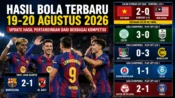 Hasil bola terbaru 19-20 Agustus 2026 Barcelona Vietnam Celtic