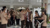 Gubernur Kalteng melepas kontingen Jamnas XII Palangka Raya dan Pulang Pisau di Istana Isen Mulang
