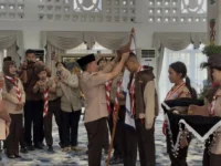 Gubernur Kalteng melepas kontingen Jamnas XII Palangka Raya dan Pulang Pisau di Istana Isen Mulang