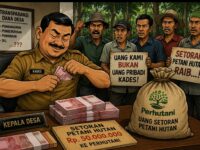 Bocor! Dugaan Kades Taman Kursi Tilep Uang Setoran Petani Hutan Sebesar Rp.50 Juta