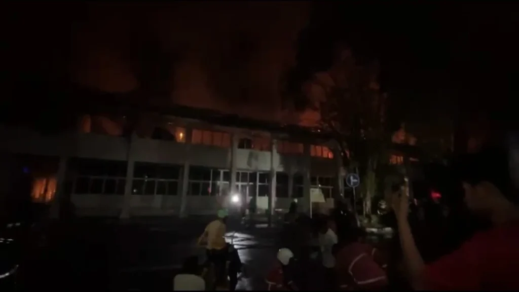 Biro Kesra Terbakar, Hydrant Kantor Gubernur Kalteng Tak Berfungsi?